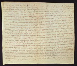 Lettre de Louis IX à son frère Alphonse (1220-71) Comte de Poitiers, 11 août 1251 - Louis IX